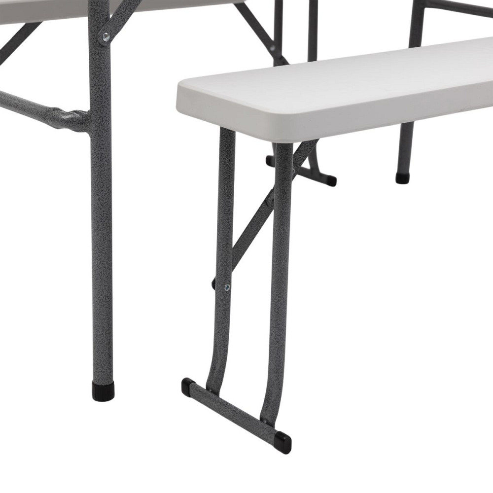 Комплект туристичних меблів стіл + лавочки для пікніка меблі для відпочинку на природі EB2545 Коломия - фото 5