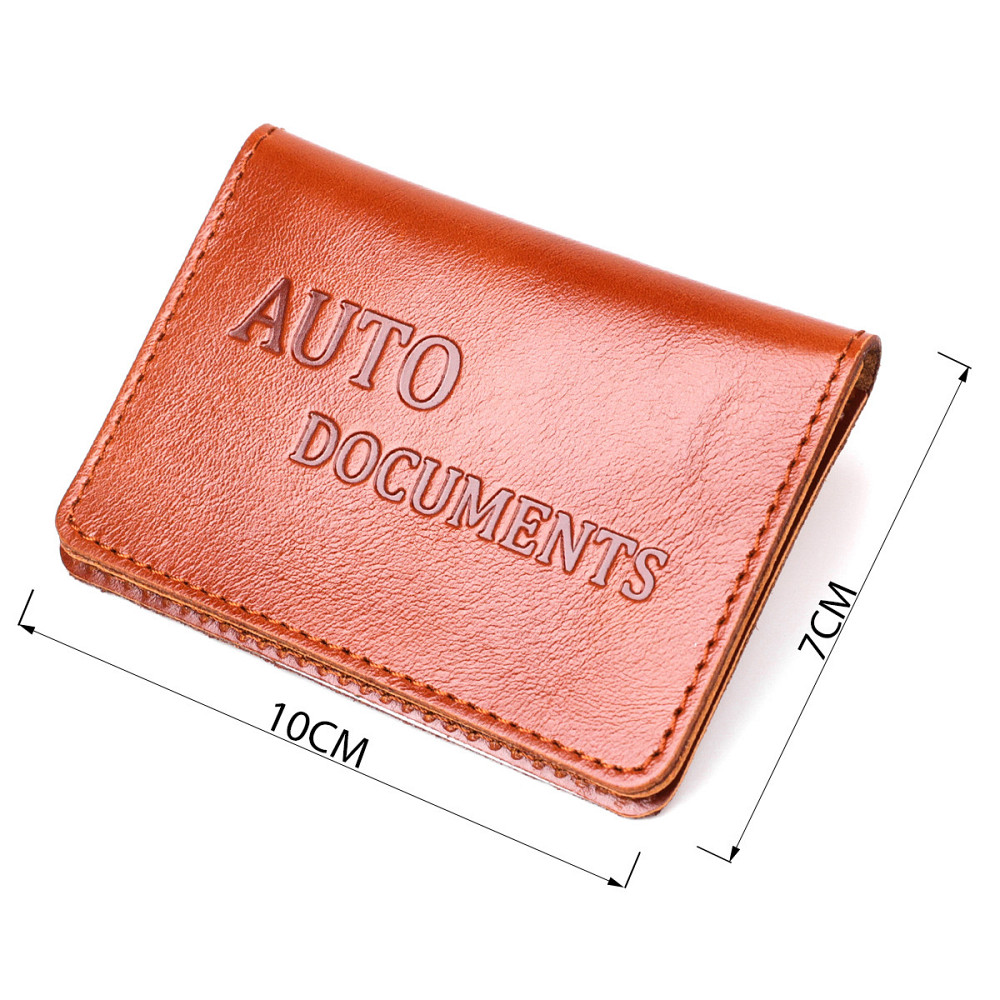 Обкладинка шкіряна для водійського посвідчення (SHVIGEL) Київ - фото 3