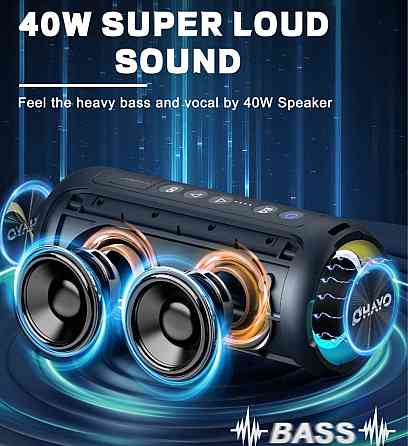 Bluetooth-колонка Ortizan X8 Pro 40 Вт Стерео TWS. Нова запаяна. Київ