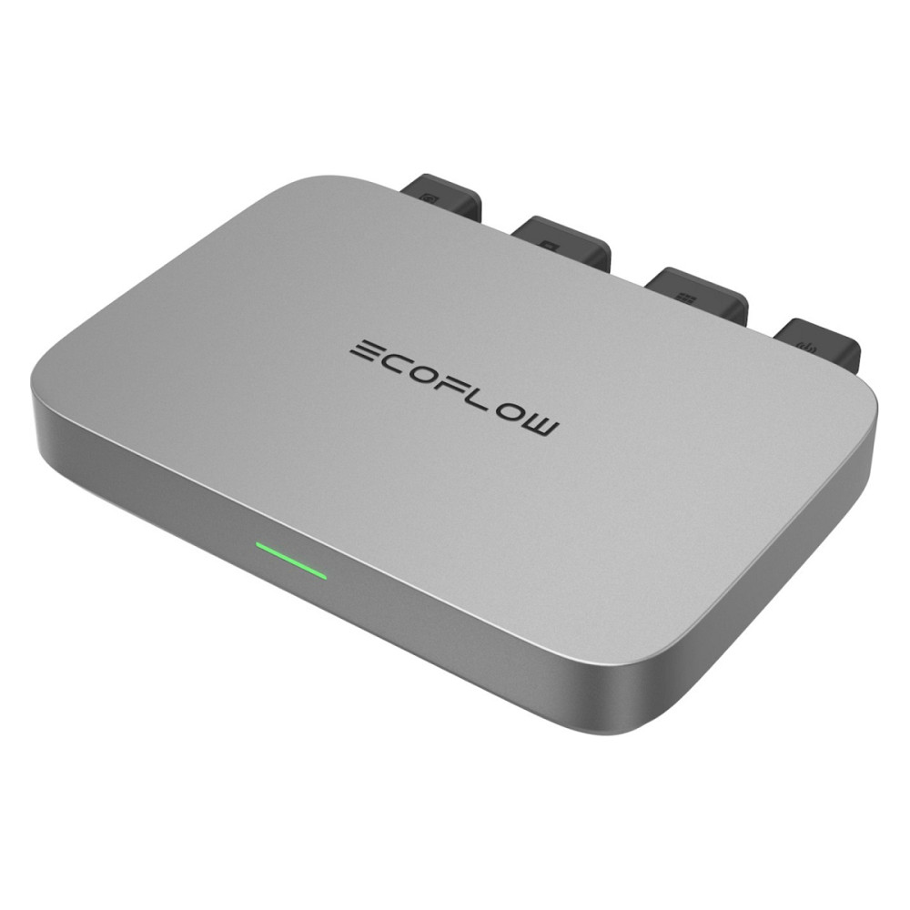 Мікроінвертор EcoFlow PowerStream 600 Вт для сонячних панелей, підключення до електромережі, керування через додаток, Smart Plug Миколаїв - фото 1