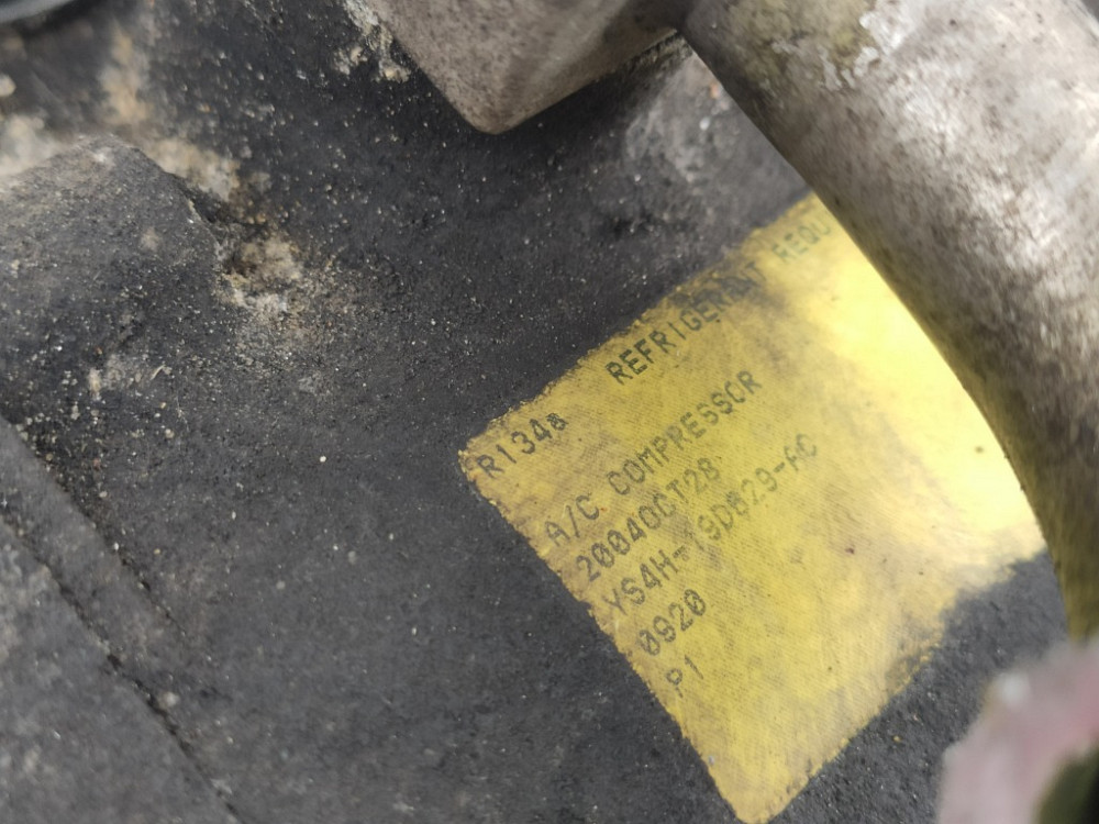 Компресор кондиціонера Ford Focus 1.8 tdci 2004-2011 (YS4H-19D629-AC) Ковель - фото 4