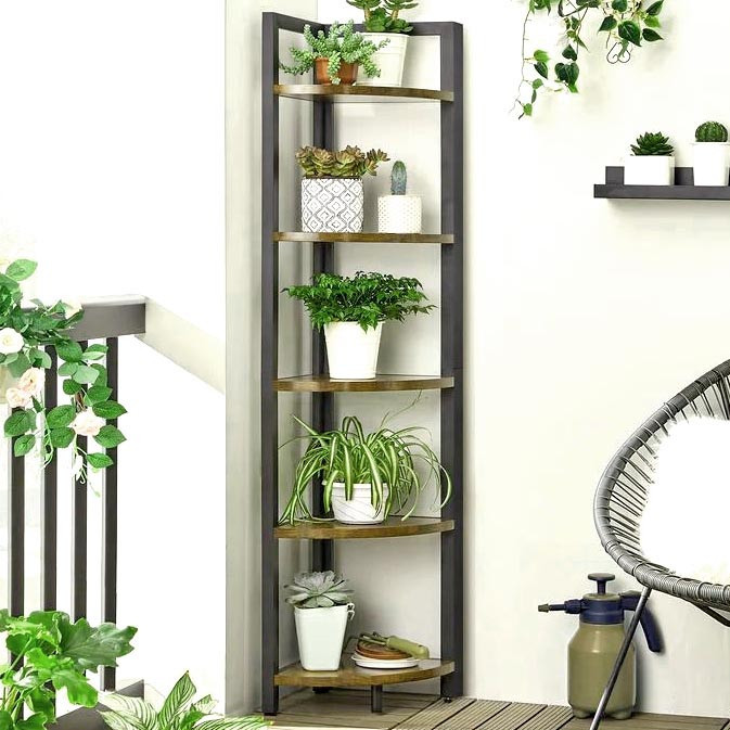 Стеллаж угловой 