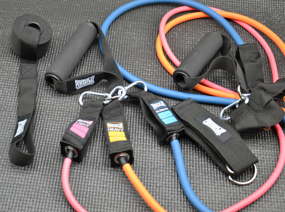 Набір трубчастих еспандерів PowerPlay PP-4101 Expander Tube Set 3шт. (до 18,2 кг.) Каменское - изображение 7