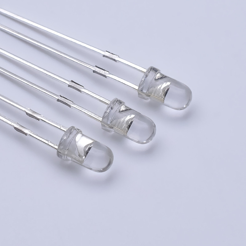 LED світлодіод 3мм 3-3.2В 20мА білий 1000 шт – комплект діодів для пайки, підсвітки та індикації MasterSem Київ - фото 5