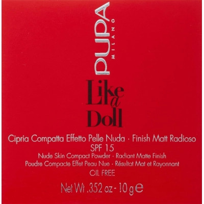 Пудра для обличчя Pupa Like A Doll Compact Powder 001 - Porcelain (8011607212132) Вінниця - фото 2