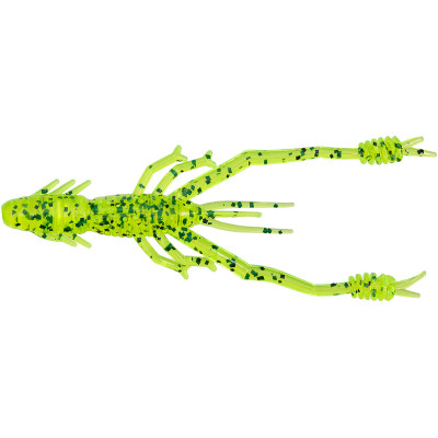 Силикон рыболовный Reins Ring Shrimp 4" 419 Chart Pepper (8 шт/уп.) (1552.09.11) Винница - изображение 1