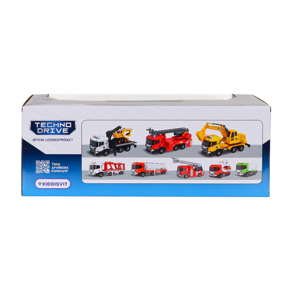 Автомодель серії LargeTruck – Фура Scania (світло, звук) Дніпро - фото 15