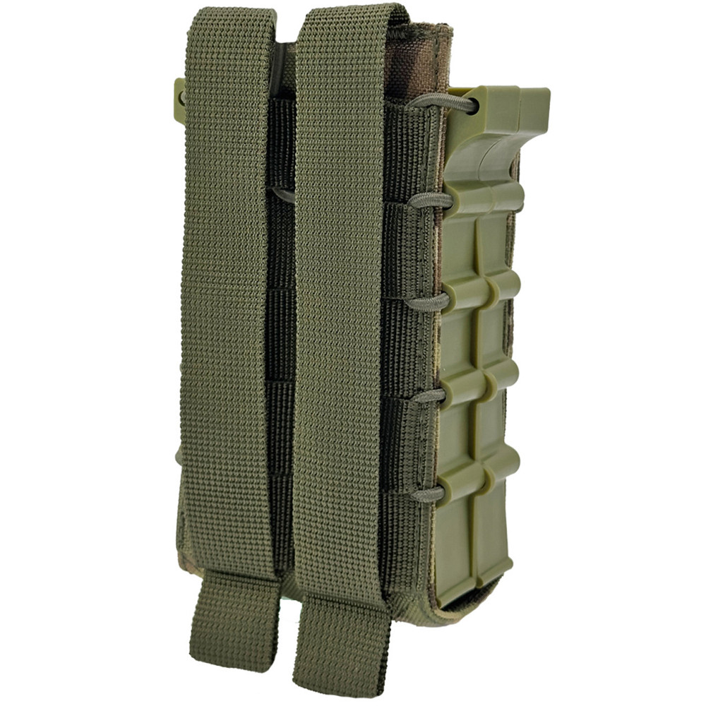 Підсумок під 2 магазини корпусний відкритий Cordura (Мультикам, Пиксель мм-14, Олива, Койот) Запоріжжя - фото 2