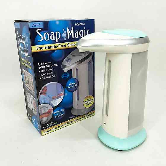 Сенсорний дозатор для мила Magic Soap 300 мл HN-71 Львів