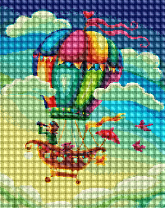 Алмазна мозаїка 40*50 см 