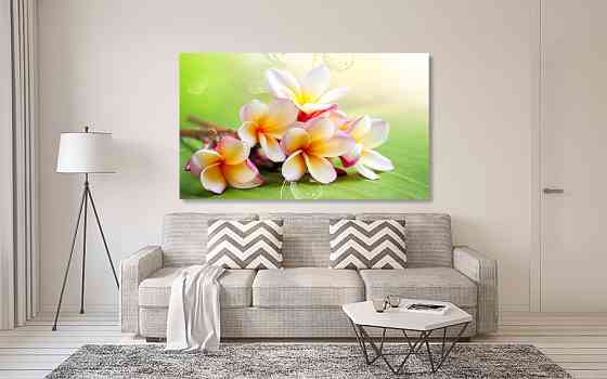 Картина холст в гостиную / спальню Плюмерія    MLP_96 80x120 см Киев