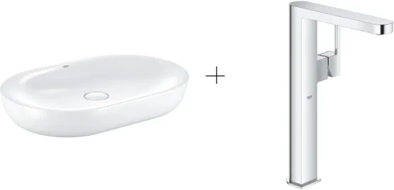 Раковина  Grohe Essence 60X40+Bateria Xl Chrom (3960800H+32901001) Киев