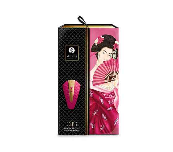 Клиторальный вибратор Shunga Obi Raspberry Sex Aura Киев