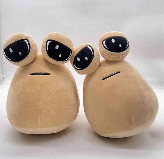 Мягкая игрушка инопланетянин Пой из игры Pou 22 см Киев
