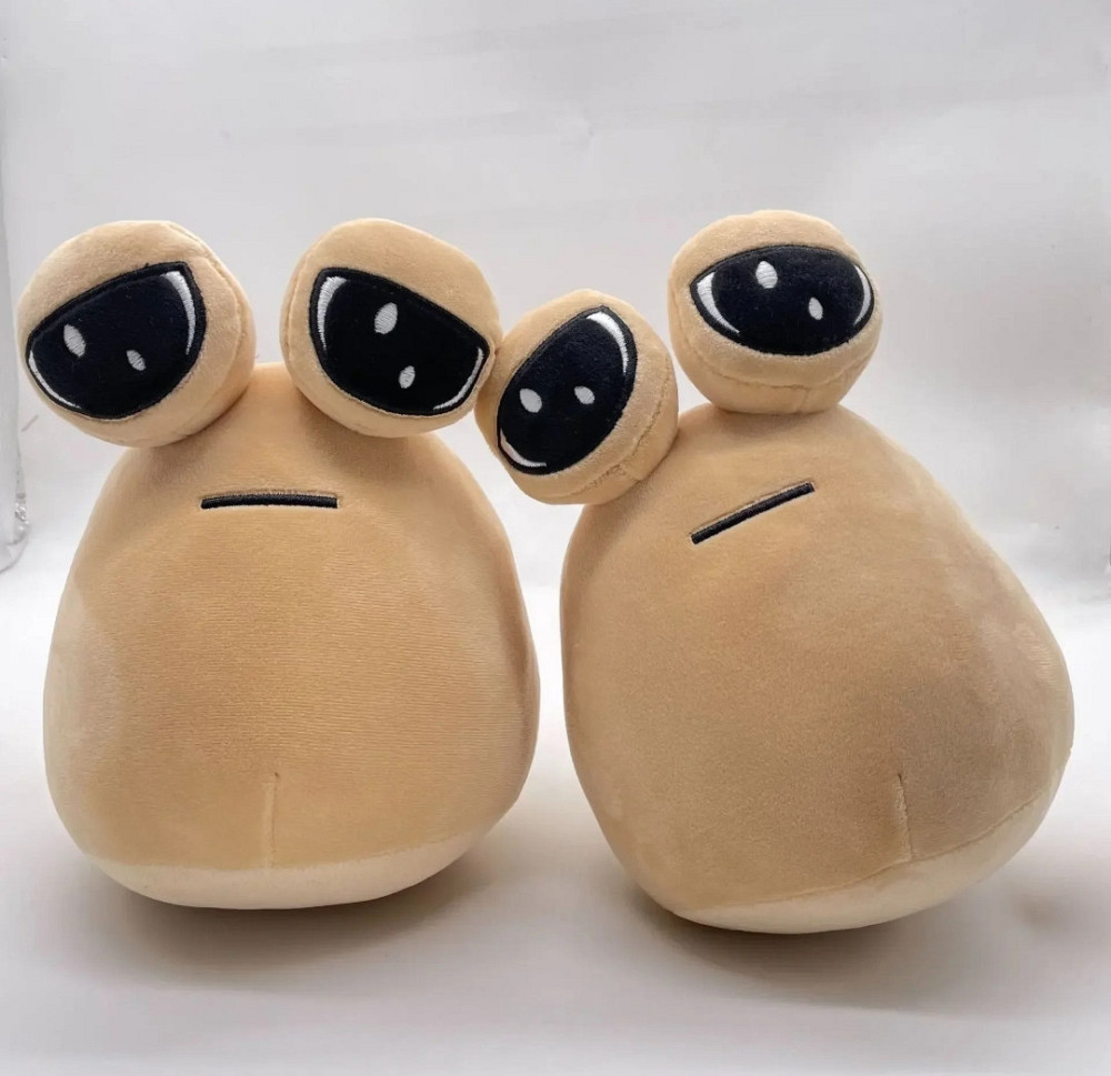 Мягкая игрушка инопланетянин Пой из игры Pou 22 см Киев - изображение 1