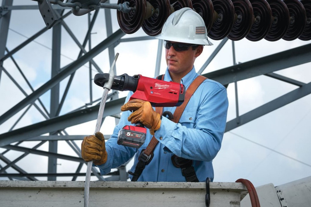 Обжимник гидравлический аккумуляторный для кабелей MILWAUKEE, M18 HCCT109/42-522C (+ЗУ, 1ак.Х2Ач, 1ак.Х5Аг, кейс) Одесса - изображение 4