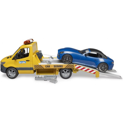 Спецтехніка Bruder автомобіль MB Sprinter евакуатор з родстером (02675) Вінниця - фото 7