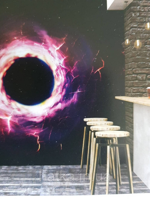 Шпалери вінілові на флізелін космос зірки планети космонавти Київ - фото 5