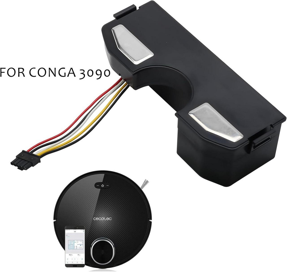 Акумулятор для пилососу Cecotec Conga 3090, 3091, 3092, 1690, 1890, 2090, 2290 змінна батарея Li-ion 14.4В 3500 мАгод Київ - фото 1