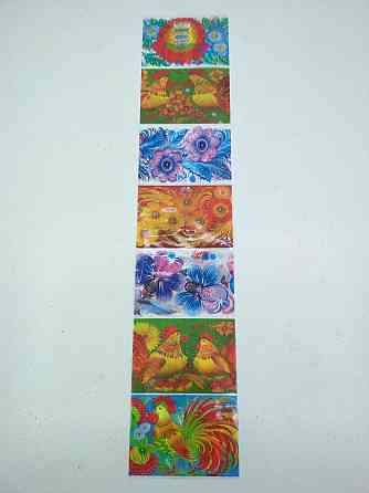 Термоэтикетки для пасхальных 7 яиц 