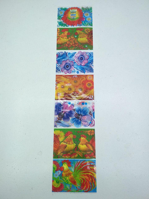 Термоэтикетки для пасхальных 7 яиц 