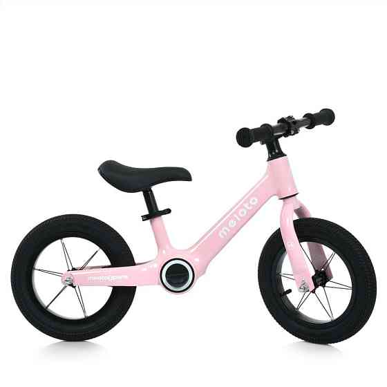 Біговел дитячий MBB 1048-3 колеса 12 дюймів, рожевий Вінниця