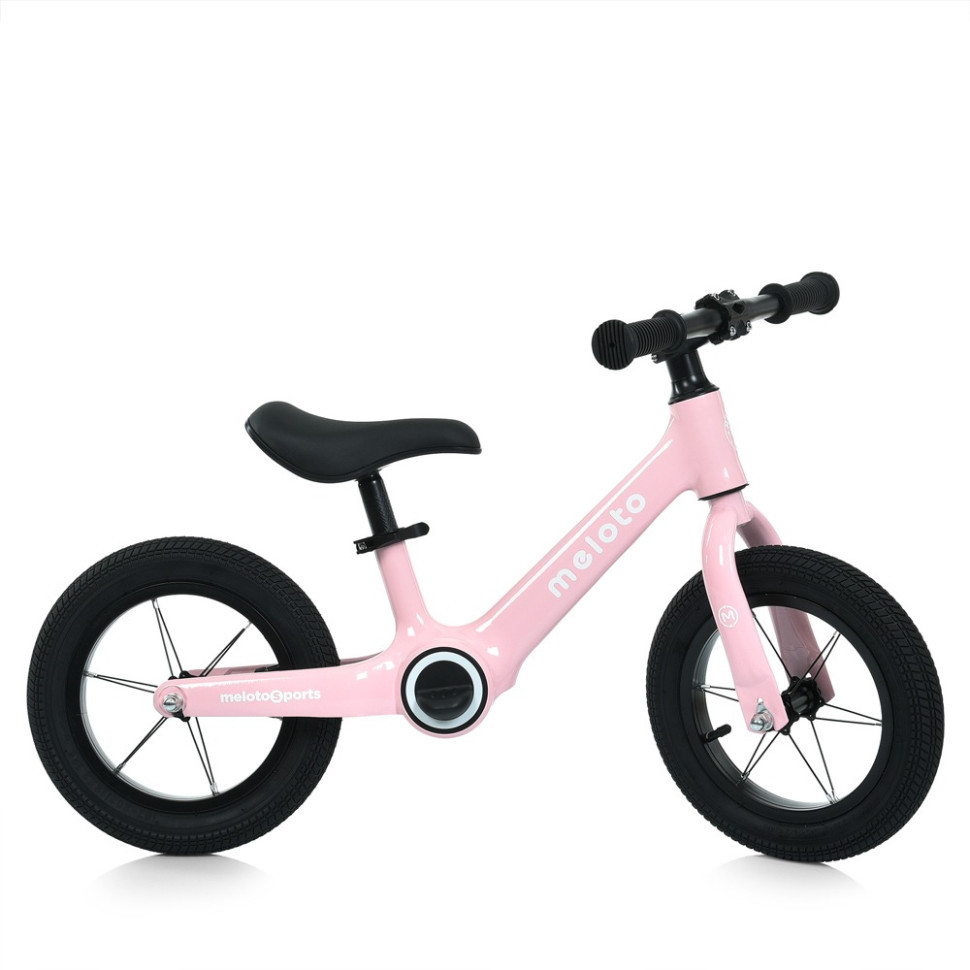 Беговел детский MBB 1048-3 колеса 12 дюймов, розовый Винница - изображение 1