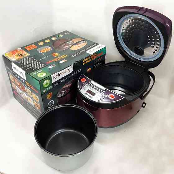 Бытовая мультиварка пароварка Rainberg, Мультиварка топ, Скороварка многофункциональная PO-36 Львов