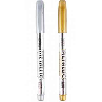 Маркер Baoke 1,5 мм серебряный Металлик (MARK-PER-BAO-MP550S) Винница