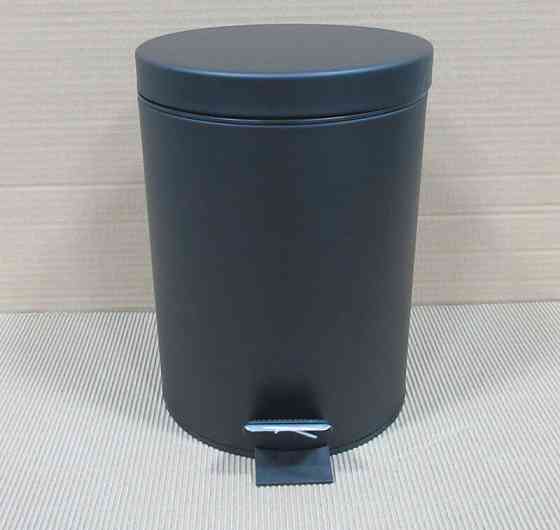 Відро для сміття кругле Zerix Solo-TC0105 Black 5 л колір чорний (ZX5898) ( 27836 ) Харьков