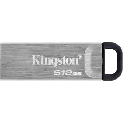 USB флеш накопитель Kingston 512GB DataTraveler Kyson Silver/Black USB 3.2 (DTKN/512GB) Винница