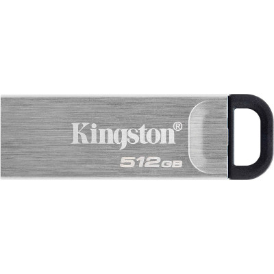 USB флеш накопитель Kingston 512GB DataTraveler Kyson Silver/Black USB 3.2 (DTKN/512GB) Винница - изображение 2