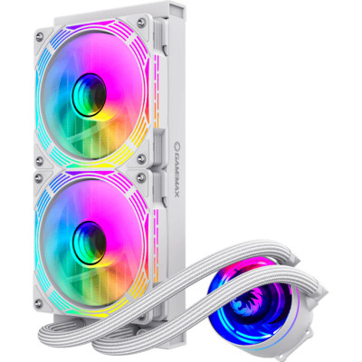 Система жидкостного охлаждения Gamemax IceChill 240V White Винница - изображение 3