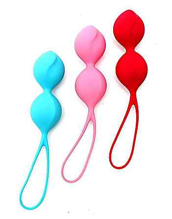 Вагинальные шарики Satisfyer V Balls (3 пары), диаметр 3,4см, масса 79-114-150г, монолитные Sex Aura Киев