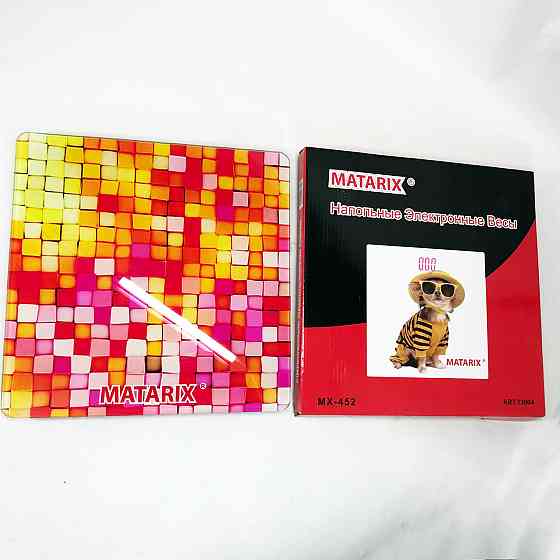 Ваги скло MATARIX MX-452 180 кг, Ваги для особистого користування, Ваги LV-749 побутові підлогові Київ