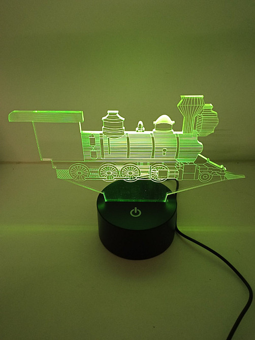 3D нічник ілюзійна лампа 11471 Луцьк - фото 6