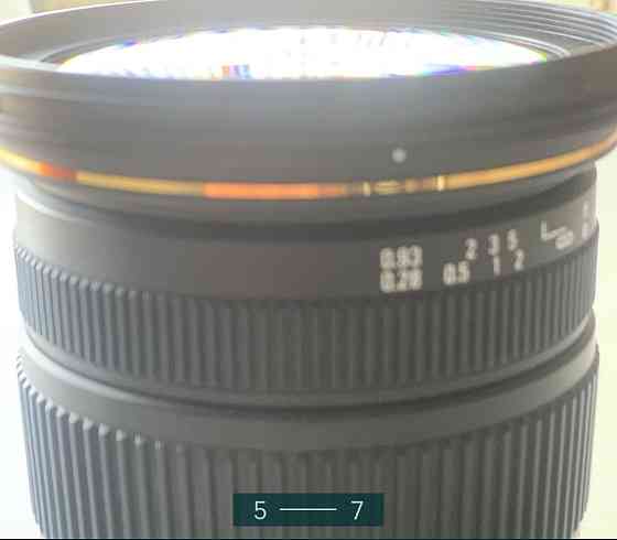 Объектив Sigma 17-50mm 2.8 EX DC OS HSM Киев