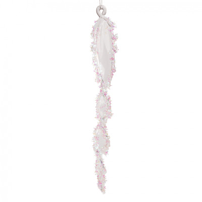 Елочная игрушка Novogod`ko Сосулька 28 см Пластик (974876) Винница - изображение 1