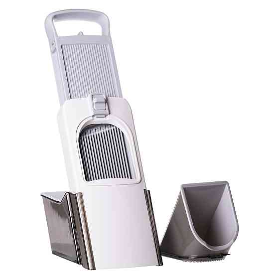 Ding Lanfang Овочерізка ручна універсальна з контейнером 19×12.5×34 см слайсер для овочів кухон Київ