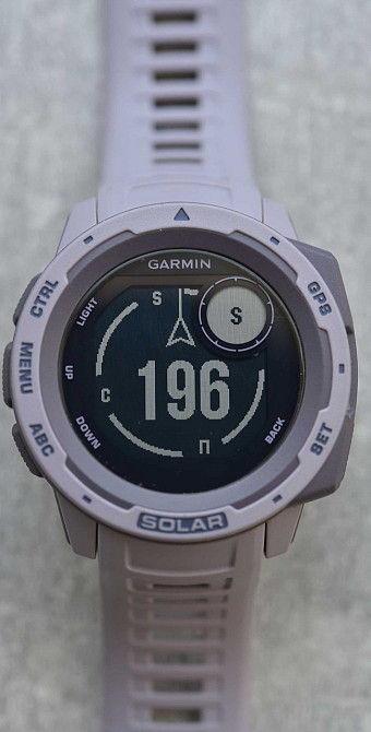 Смарт -Часы Garmin Instinct Solar orchid Киев - изображение 4