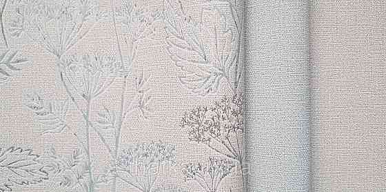 Шпалери вінілові на флізеліні Marburg Memoria 1.06х10 під старовину фігури на штукатурці сіро-бежеві зі сріблом Київ