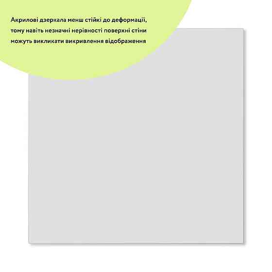 Зеркало акриловое самоклеющееся 295х295х2мм SW-00000749 Киев