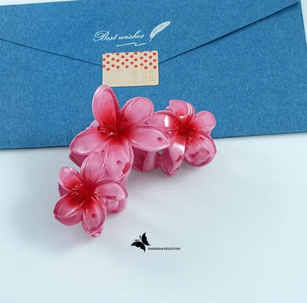 Заколка-крабік квітка Сміла - фото 1