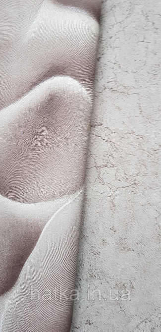 Обои виниловые на флизелине Sintra Adria метровые абстракция волны 3д структурные темно коричневые Киев - изображение 5