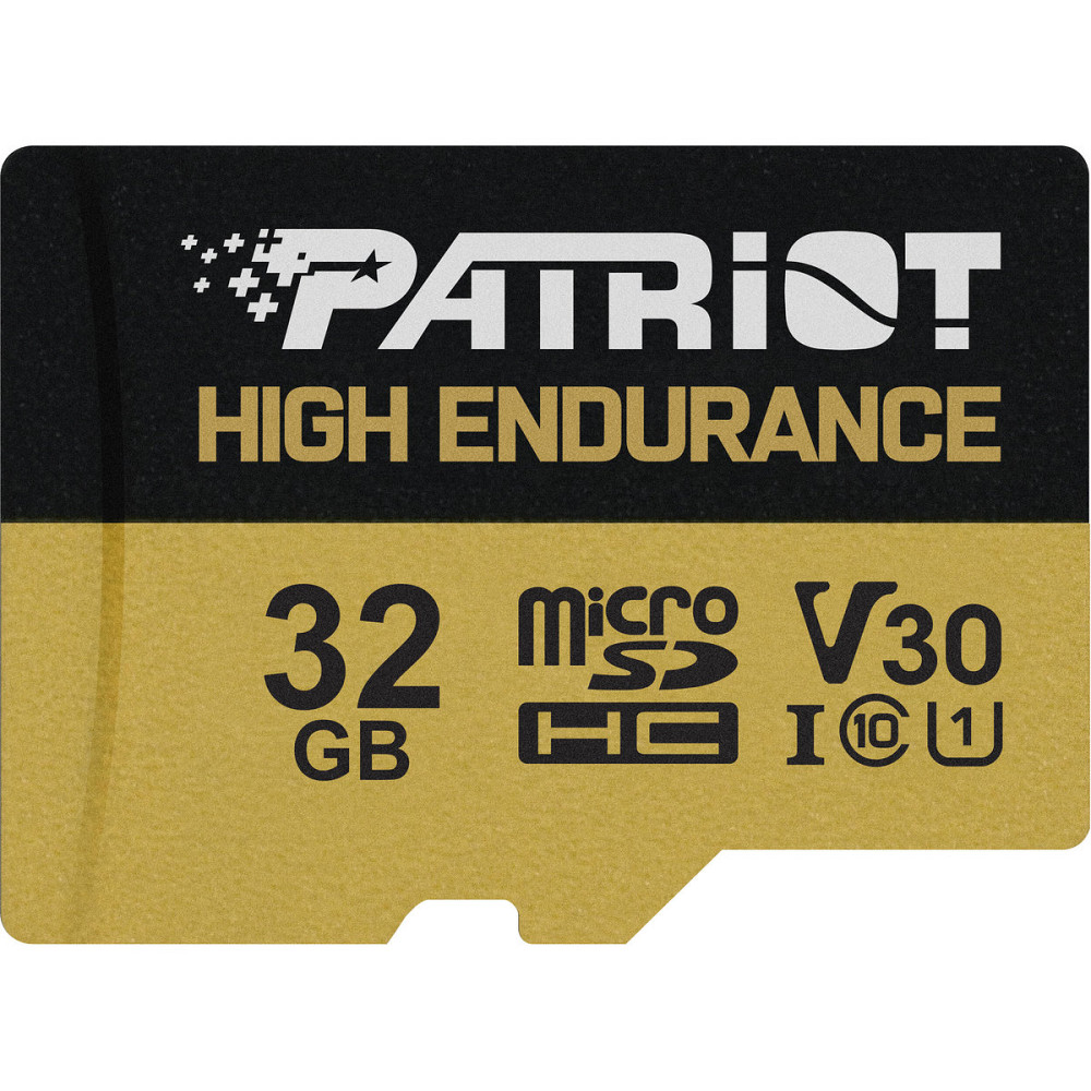 microSDHC (UHS-1 U3) Patriot High Endurance 32Gb class 10 V30 (R-95MB/s) Киев - изображение 2