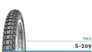 Шина мотоцикл 2,50 -17 TT S-209 Trail -42 Мукачево