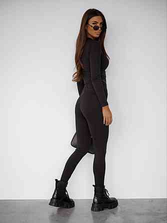 Женский стильный повседневный костюм из микродайвинга Одесса