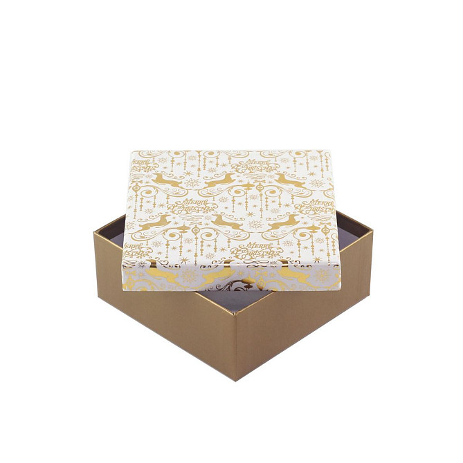 Коробка подарункова Gold 14 х 14 х 8 см Ровно - изображение 2