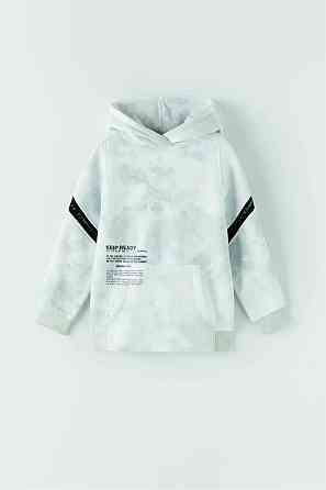 Худи, белая толстовка мужская, свитшот 2711253706 размер 46 Днепр