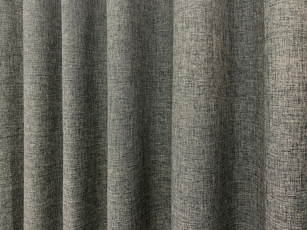 Комплект штор VR-Textil Лен ALORA-TON 150х270 2шт и Тюль 600х270 1871ш-1708т Серый с белым 71-203/5 Киев - изображение 7